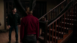 Jael snaps Elvis's neck and makes his retreat.