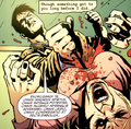 John stabs Pam
