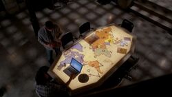 Sam and Dean discuss their plans inside the bunker.