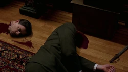 Cuthbert after having his head decapitated with the First Blade