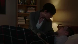 Penny comforts Shawn at night