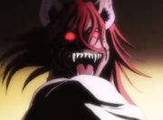 Madison's werewolf form in the anime.