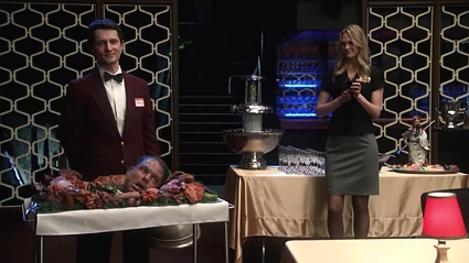 Mercury presents the first course.