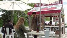 Castiel goes to joins Mary's side at a café as Dean searches for information on Toni's plane