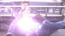 Rowena destroys the hex bag thus ending the Plum sisters's spell on Dean