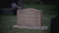 SPN2x4 Children Shouldn't Play With Dead Things-Mary's headstone in Greenville, Illinois