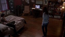 The girl Delilah is worrying to her boyfriend Kyle about the Feds