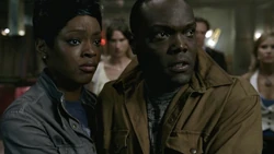 Issac and Tamara are trapped inside a bar with the Seven Deadly Sins