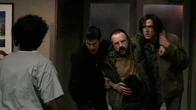 The boys manage to get Bobby to the ER.