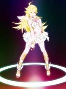 Panty Anarchy (Panty and Stocking with Gartelbelt) é uma ero-anjo que foi expulsa do céu, ela não leva seus deveres de caça aos fantasmas tão a sério quanto sua irmã e ela pode transformar calcinhas e cuecas em armas de fogo, como uma submetralhadora ou um rifle de precisão, embora o tamanho e a utilidade da arma dependam do tamanho do genital do usuário original.