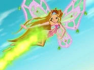 Flora (O Clube das Winx), sendo a Fada da Natureza, pode conversar com as plantas, trazê-las à vida, ajudá-las a crescer e alimentá-las quando estão doentes.