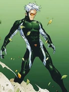 Célere (Marvel Comics) é a reencarção de um dos gêmeos da Feiticeria Escarlate, que herdou os poderes de super velocidade de seu tio de alma Mercúrio.