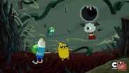 Princesa Pesadelo no sonho de Finn, Jake e Bmo