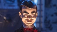 Slappy (Goosebumps) é um boneco de ventríloquo que foi trazido a vida por um Mago há muito tempo atrás.