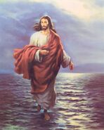 Jesus (Cristianismo) andando sobre as àguas