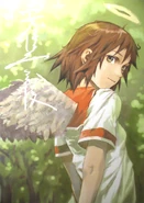 Rakka (Haibane Renmei) é uma jovem que depois de sua eclosão como todo Haibane, ela acorda cercada por outros Haibanes, que a conduzem pelos estágios iniciais de crescimento de suas asas e obtenção de sua auréola, além de serem apresentadas às regras do Glie.