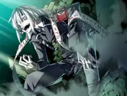 Wolfgang Schreiber (Dies Irae) tem o efeito permanente de sempre se mover mais rápido que seu oponente, não importa qual seja sua velocidade, mesmo que alguém tente alterar o fluxo do tempo para desacelerá-lo ou acelerar (ou ambos, como no caso de Ren, quando este tentou isso com Eine Faust Finale), com as próprias reações de Schreiber sendo impulsionadas para compensar.