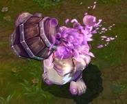 Gragas (League of Legends) usando Fúria da Bebedeira para aumentar sua força.