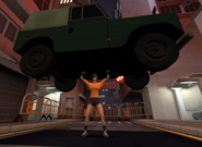 As a sub-power to Enhanced Body, Saya (TF2 Freak) can lift small vehicles with little muscle stress, knock out unconditioned people in a single punch to the face, and can also possibly tear off limbs from her enemies as well. In either her Rage or Super Form, her strength escalates to the point of going toe to toe against much more powerful enemies.