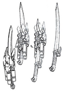 Triple Gatling Cannon & Cold Metal Sword.