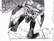 Adler mecha front