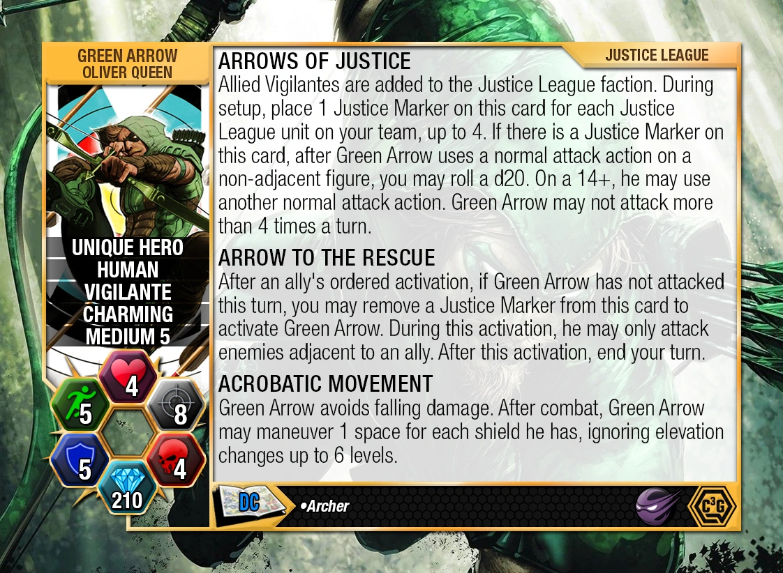 Green Arrow Jl Superscape Wiki Fandom