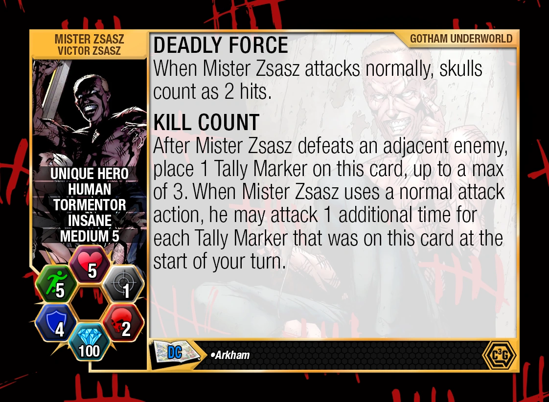 Mister Zsasz SuperScape Wiki Fandom
