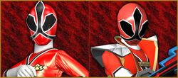 Princess Shinken Red and Hyper Shinken Red