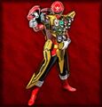 Gokai Red Gold Mode