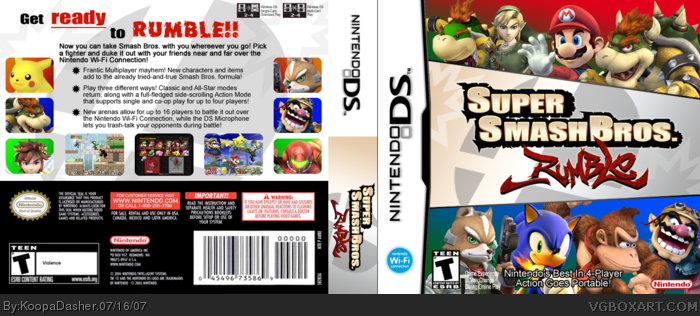 super smash bros rumble super smash bros rumble