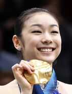 Kim Yuna at the Vancouver Olympics