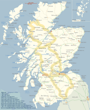 Scotland map