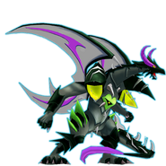 Darkus Evo Phantom Dharak (Bakugan Form)