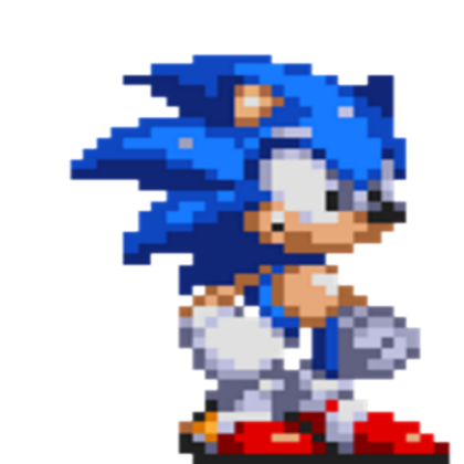 Sonic The Hedgeblog — Higher resolution sprite artwork of classic