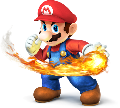 Mario SSB4 Artwork