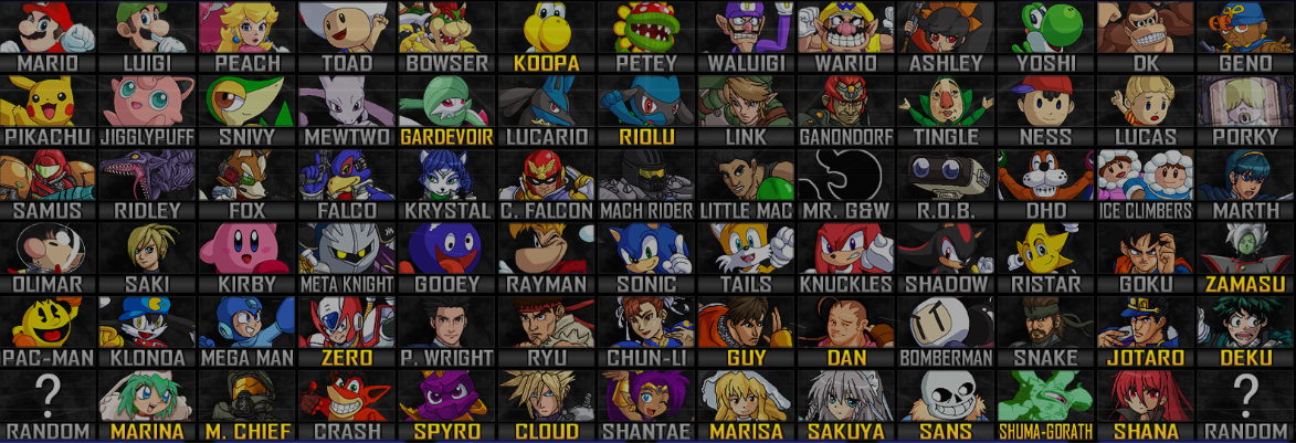 Super Smash Bros. Crusade/Shadow - Mizuumi Wiki