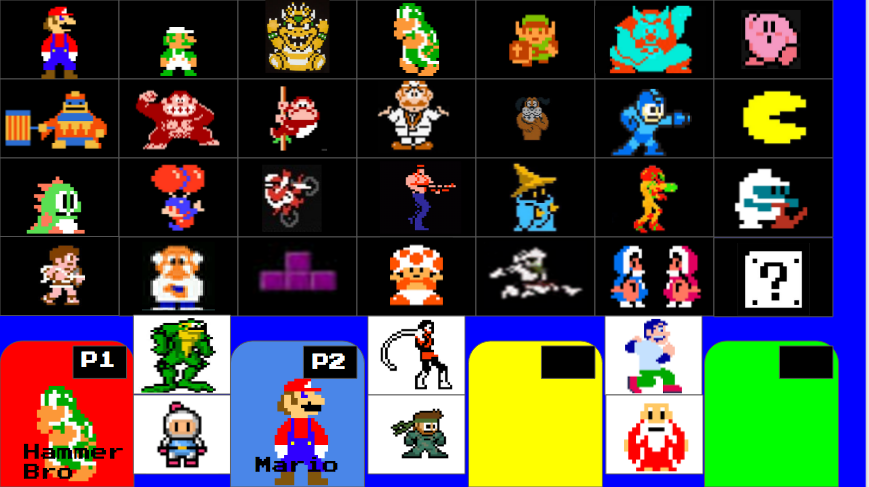 classic nintendo characters