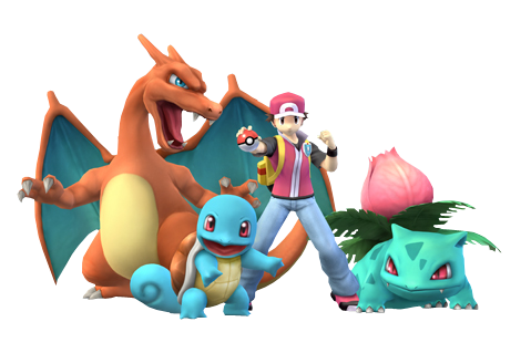 Red - Pokemon Trainer Red Png,Pokemon Red Png - free transparent