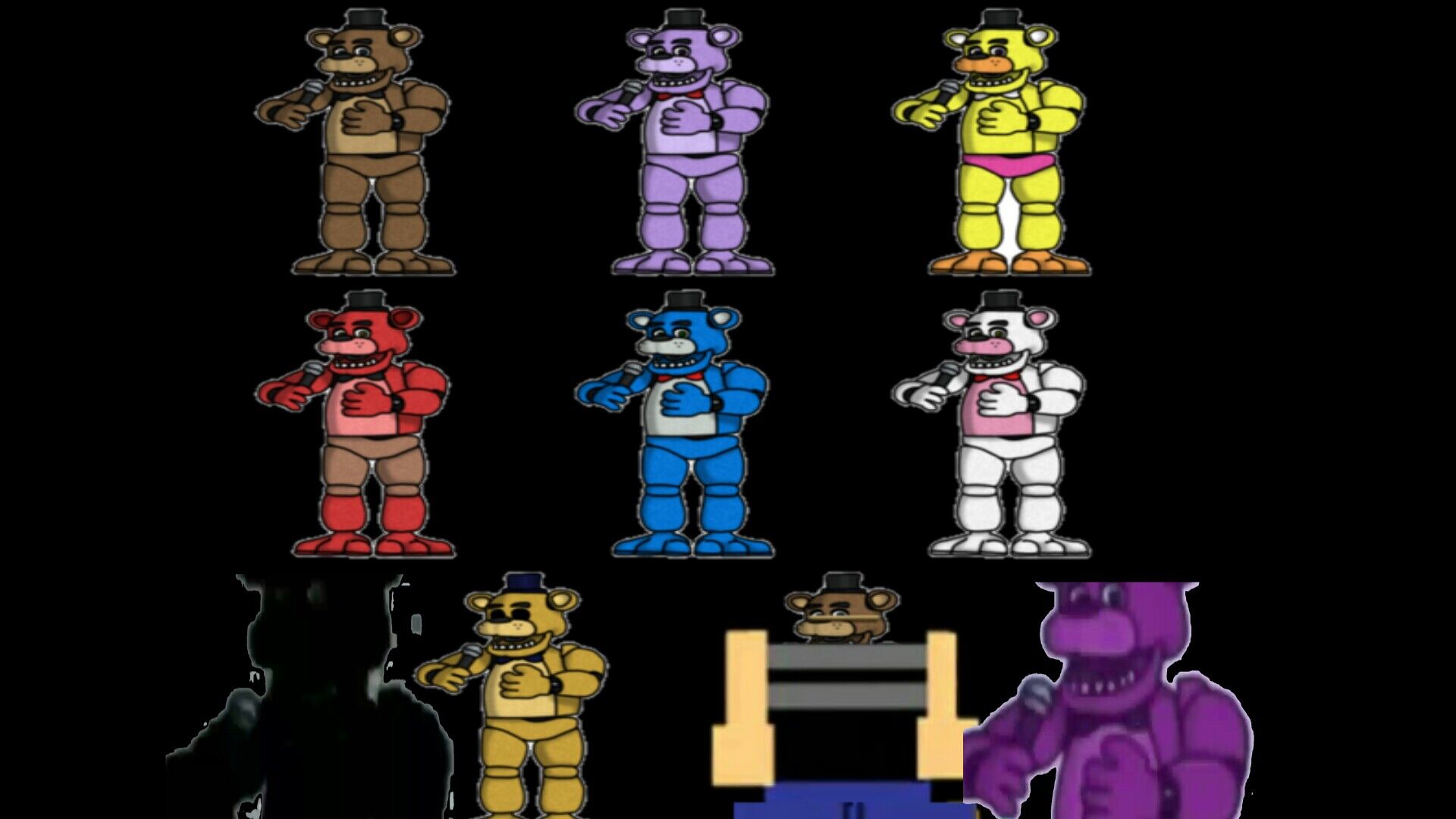 Nightmare Fredbear (Super Smash Bros. Crossover, Super Smash Bros. Fanon