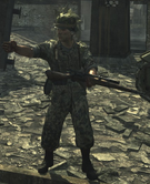 A German sniper