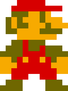 mario game 8 bit