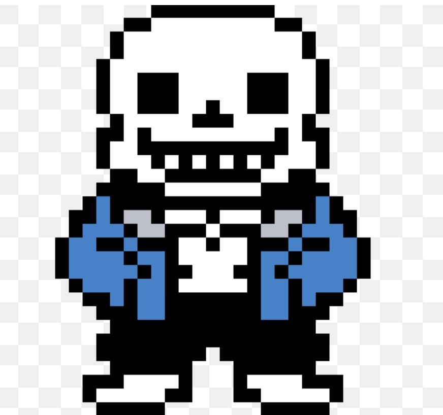 The character sans undertale