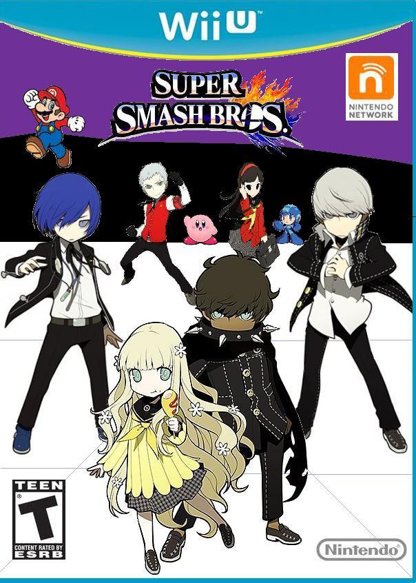 super smash bros 4 cover