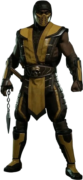 Картинки скорпиона из мортал комбат 11 в полный рост