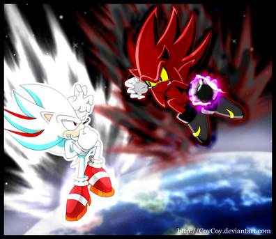 questo e' hyper shadic - Sonic shadow e silver