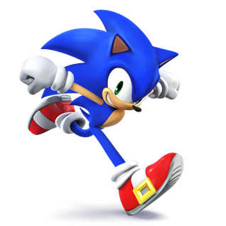 Sonic the Hedgehog in Super Smash Bros