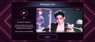 [Limited] Key 'Gasoline' Wallpaper