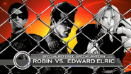 Hell in a Cell Match: Robin vs. Edward Elric; with special referee Green Lantern