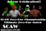 Green Lantern (Champion) vs Mr. Clean vs The Joker vs Prince of Persia vs The White Ranger vs Robin for the SCAW Zero-One Championship - Ultimate Zero-One