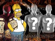 Spider-Man & Homer Simpson defends the SCAW Tag Team Championship